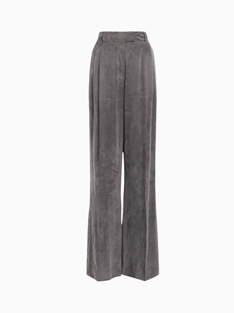 AllSaints Grey Elle Trousers - Image 8 of 8
