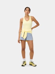 Sweaty Betty Yellow Athlete Crop Seamless Workout Tank Top - Image 2 of 5