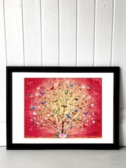 Black Overlooked Happiness by Fiona Watson Framed Print - Image 1 of 4
