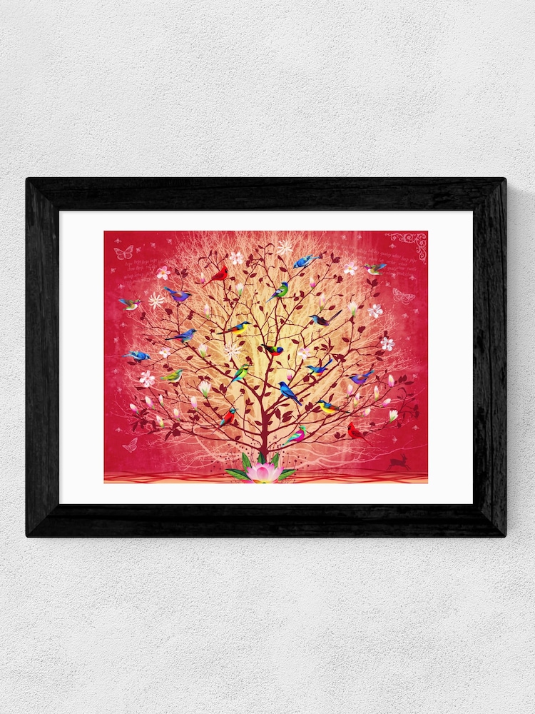 Black Overlooked Happiness by Fiona Watson Framed Print - Image 4 of 4