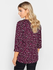 Lila - M&co Henley-Oberteil - Bild 3 von 4