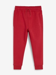 Red Skinny Fit Cuffed Joggers (3-16yrs) - Image 4 of 6