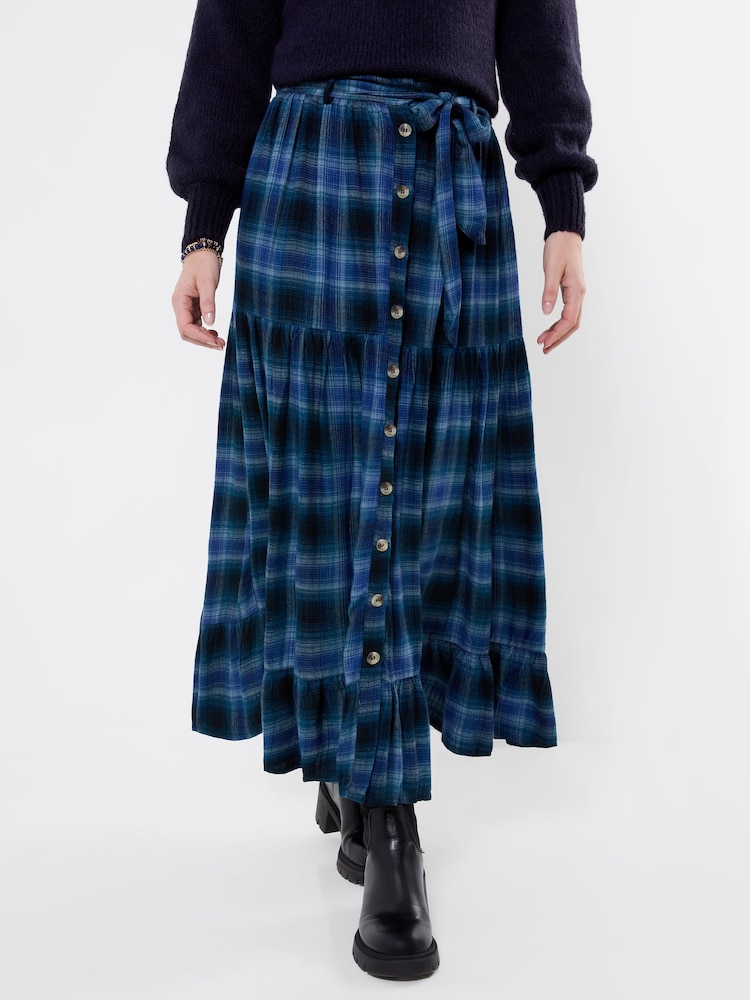 Joe Browns түймелі шотландкалы макси юбкасы - 6суретінің 1 суреті Joe Browns түймелі шотландкалы макси юбкасы - 6суретінің 1 суреті