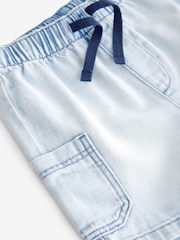 Bleach Cargo Pull-On Denim Shorts (3mths-7yrs) - Image 7 of 7