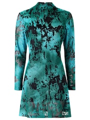 Top estilo túnica con cuello alto y estampado llamativo de Joe Browns - Imagen 5 de 5