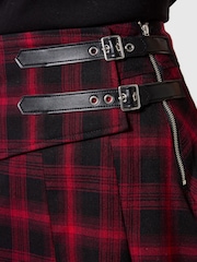 Joe Browns Double Buckle Checked Mini Skirt - 7의 이미지 6
