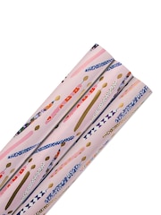 Hallmark Pink 3 x 2M Birthday Candles Wrapping Paper - Image 4 of 4