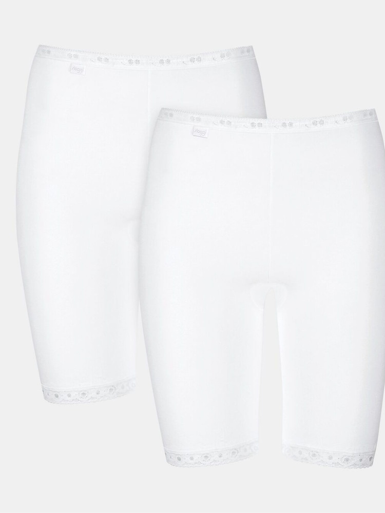 Sloggi Basic+ Long Shorts 2 Pack - Image 3 of 4