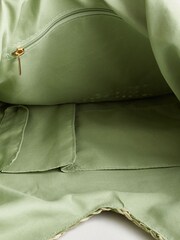 Green Straw Shoulder Bag - Image 9 of 9