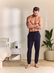 NavyBlue Cuffed Slim Lightweight Joggers - Image 2 of 7