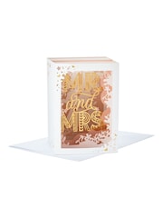 Hallmark White Wedding 3D Pop-up Shadowbox 'Mr & Mrs' Card - Image 2 of 4