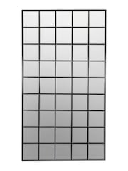 Libra Interiors Black Blakely Floor Standing Mirror - Image 2 of 3