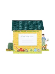 Hallmark Green Father's Day Card 3D Pop-up Shed Design - Image 4 of 4