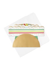 Hallmark White Birthday Card 3D Pop-up Colourful Cake Design - Image 3 of 4
