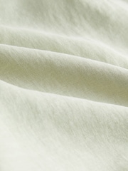 Sage Green Premium 100% Linen Top - Image 6 of 6