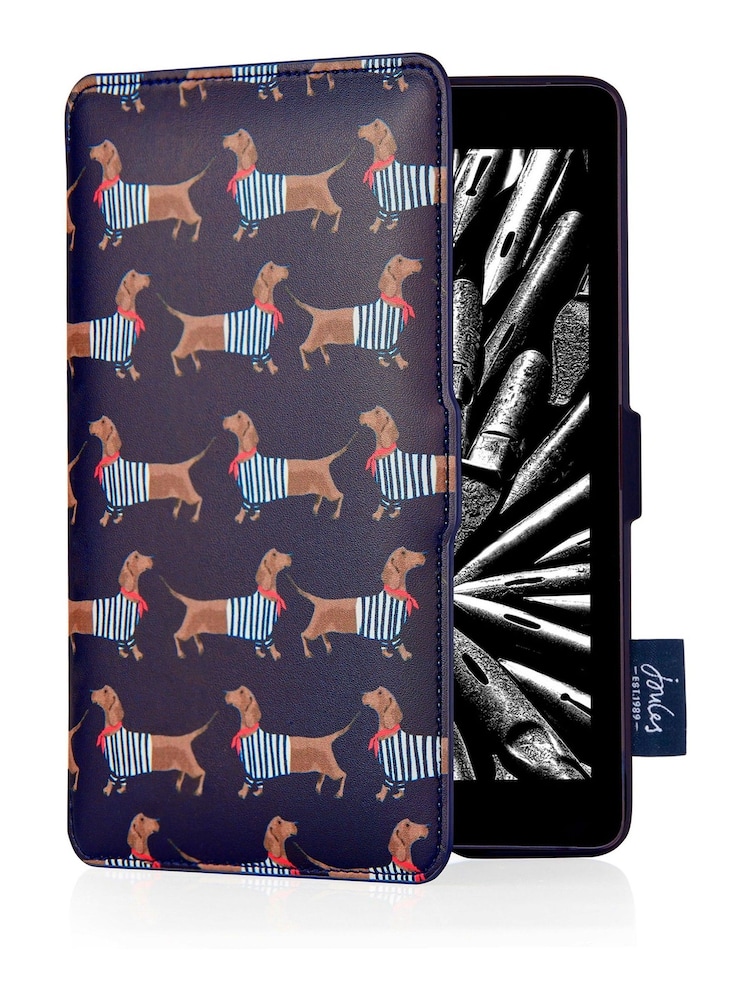 View Quest Blue Joules Sausage Dogs Kindle Case - Image 1 of 4