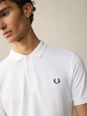 Fred Perry Plain Polo Shirt - Image 4 of 8