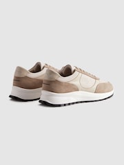 Unseen Suede Leather Plemont Trainers - Image 4 of 5