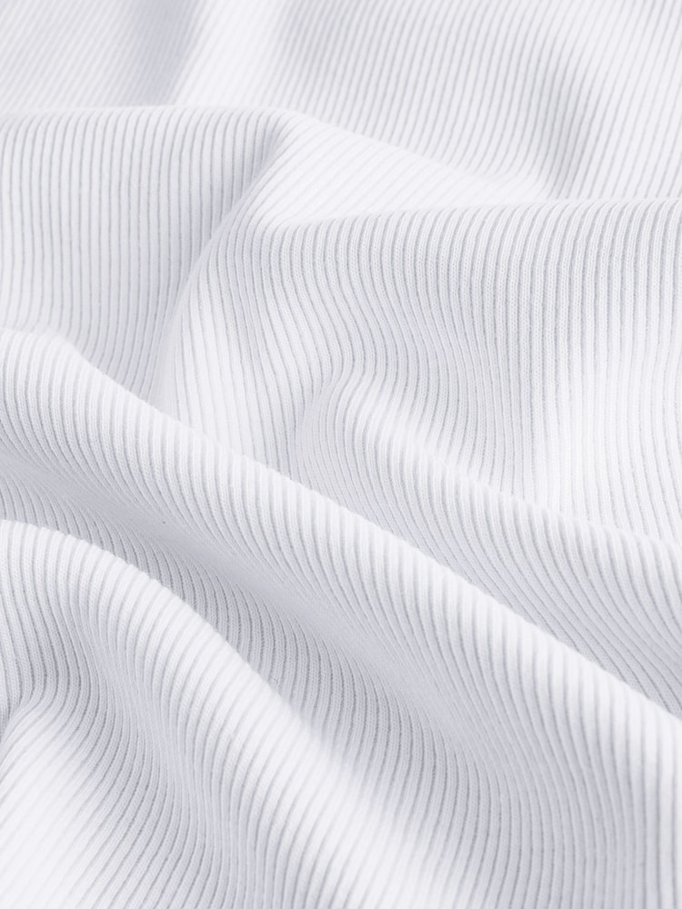 Myleene Klass Ribbed White Vest - Image 8 of 8 Myleene Klass Ribbed White Vest - Image 8 of 8