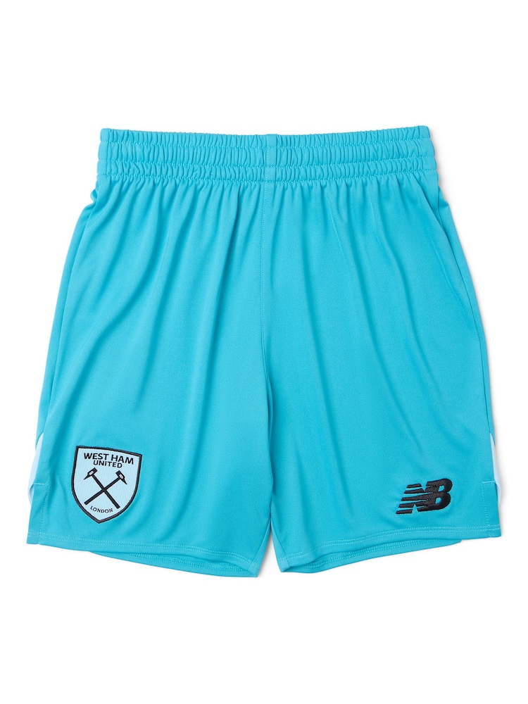 New Balance Black West Ham United 26/27 Third Youth ShortS - Image 1 of 4 New Balance Black West Ham United 26/27 Third Youth ShortS - Image 1 of 4