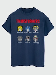 Brands In Blue Hasbro Transformers Felt Tip T-Shirt - Image 2 of 4