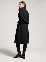 معطف ملفوف رسمي متوسط الطول مع حزام من Long Tall Sally - صورة 2 من 5
