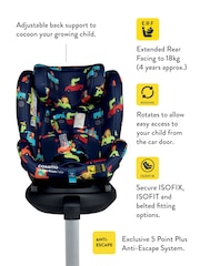 Cosatto Bureau All in All Rotate isize Group 0123 Car Seat Bureau - Image 5 of 7