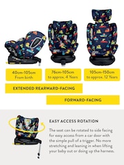 Cosatto Bureau All in All Rotate isize Group 0123 Car Seat Bureau - Image 6 of 7