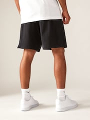 Nike Black Club Knit 100% Cotton Shorts - Image 2 of 4
