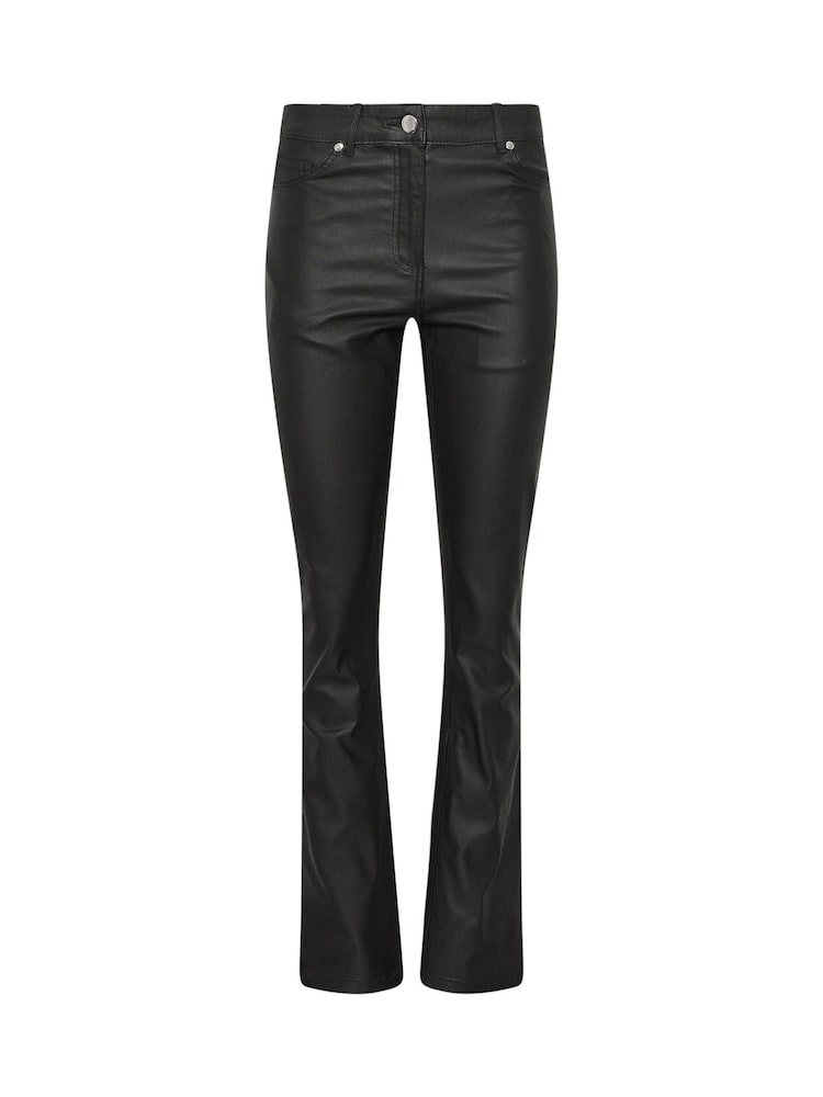 M&Co Black Coated Bootcut Jeans - Image 5 of 5 M&Co Black Coated Bootcut Jeans - Image 5 of 5