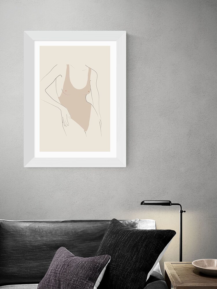 East End Prints Natural Pink Cossie by Flower Love Child - Image 1 of 3