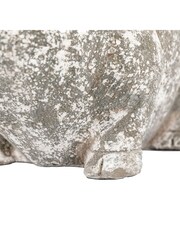 Gallery Home White Antique Large Pig Planter - Image 9 of 9
