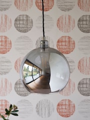 Grey Roseville Easy Fit Pendant Lamp Shade - Image 2 of 8