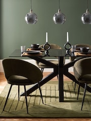 Grey Roseville Easy Fit Pendant Lamp Shade - Image 4 of 8
