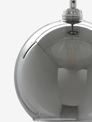 Grey Roseville Easy Fit Pendant Lamp Shade - Image 7 of 8
