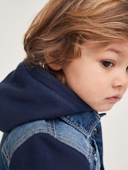 Blue Denim Denim Bomber Jacket (3mths-7yrs) - Image 5 of 8