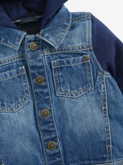 Blue Denim Denim Bomber Jacket (3mths-7yrs) - Image 8 of 8