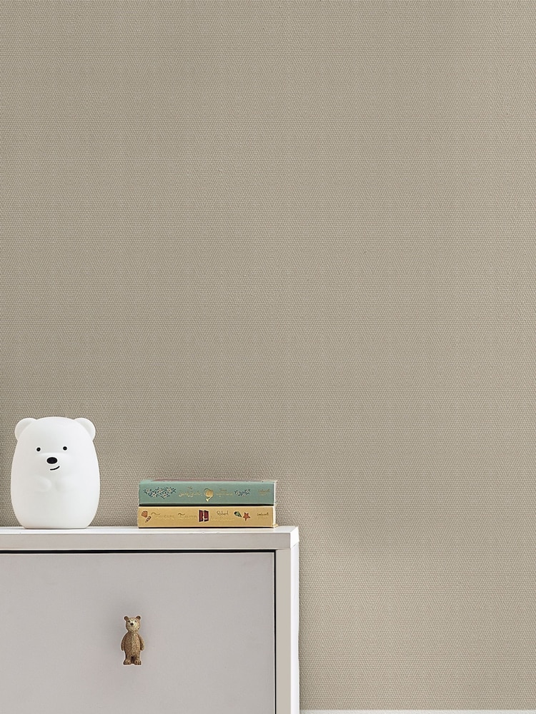 Herringbone Wallpaper 10M - Image 5 of 5