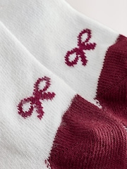 Bourgogne Rouge Noeud - Lot de 1 collants bébé - Image 3 de 3