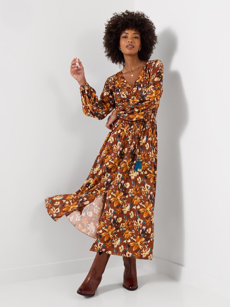 joe browns lace dress Buy Brown Petite Sienna Floral Insert Maxi from Next Jordan couture bridal separate