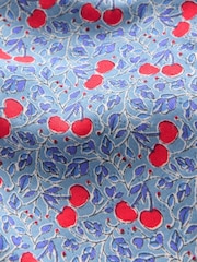 Boden Blue Short Sleeve Pointelle Top - Image 3 of 3