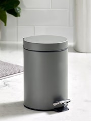Grey Soft Close Pedal 3 Litre Bin - Image 1 of 3