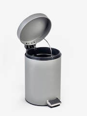 Grey Soft Close Pedal 3 Litre Bin - Image 3 of 3