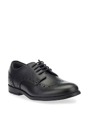 Start-Rite Brogue Pri Black Patent Leather Smart School Shoes - Image 3 of 8