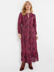 Joe Browns skaisti boho garpiedurkņu maksi kleita - Attēls 2 no 7