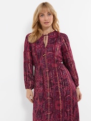 Joe Browns skaisti boho garpiedurkņu maksi kleita - Attēls 5 no 7
