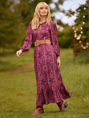 Joe Browns skaisti boho garpiedurkņu maksi kleita - Attēls 6 no 7