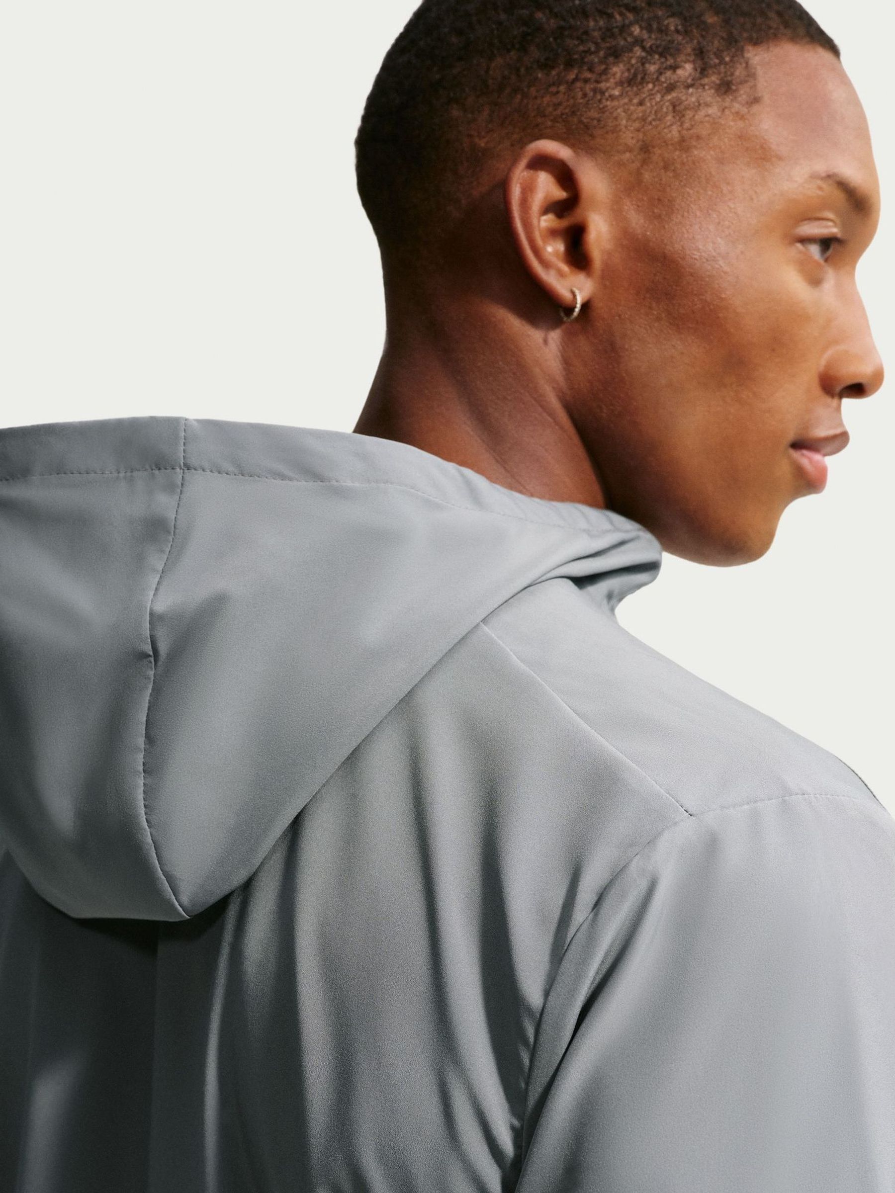 Buy Nike Grey Dri-FIT Form Hooded Performance Jacket from the Next