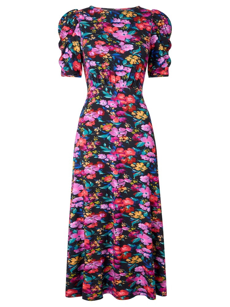Vermelho - Vestido maxi de malha de manga curta Joe Browns Winter Brights - Imagem 5 de 5 Vermelho - Vestido maxi de malha de manga curta Joe Browns Winter Brights - Imagem 5 de 5