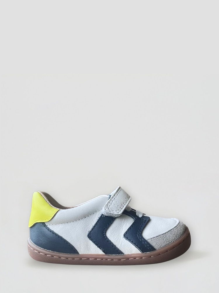 Zig+Star White Jett Barefoot Infant Shoes - Image 1 of 7